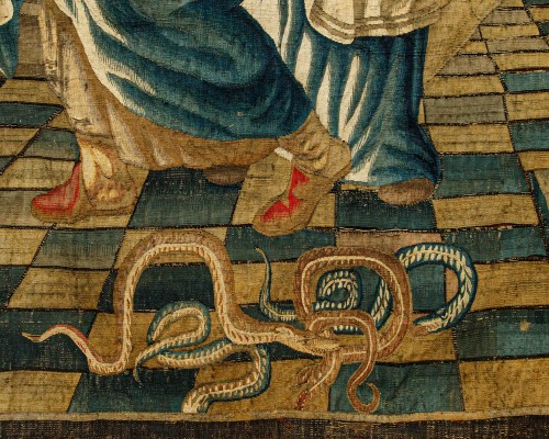  - Aubusson Manufactory, late 16th century, Tapestry depicting Moses and Aaron