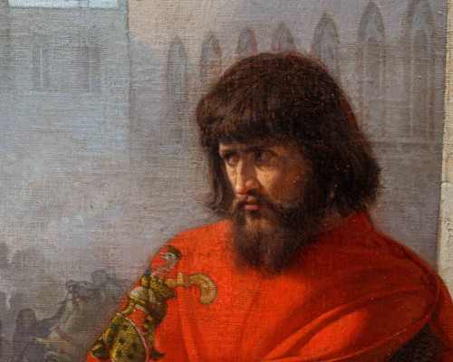  - Lorenzo Delleani (1840–1908),Ezzelino da Romano and the massacre of Vicenza