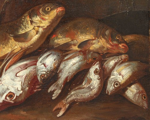 Giacomo Francesco Cipper known as Todeschini (1664-1736), Young Fishmonger - 