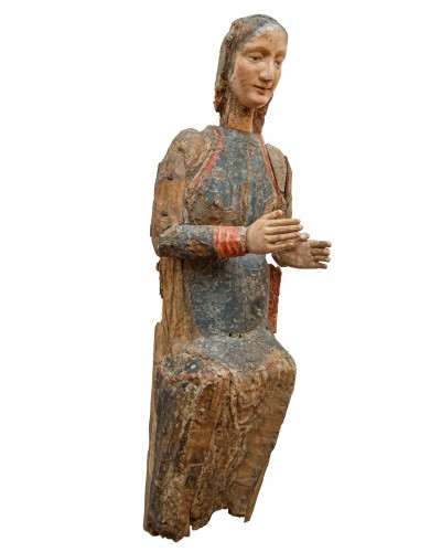 Sculpture  - Umbrian sculptor, Mid-13th century Madonna Sedes Sapientiae
