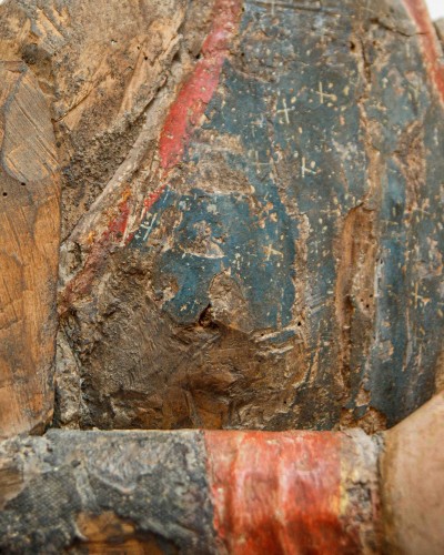 Antiquités - Umbrian sculptor, Mid-13th century Madonna Sedes Sapientiae