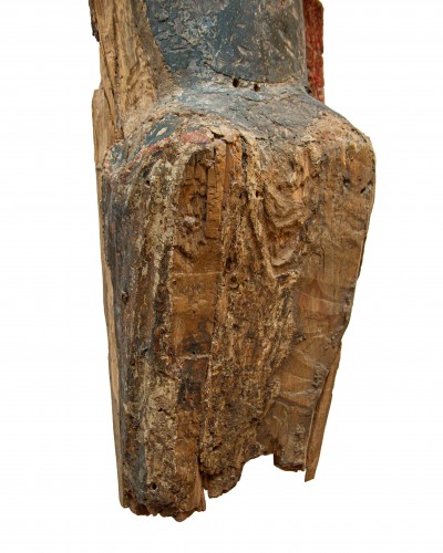 Antiquités - Umbrian sculptor, Mid-13th century Madonna Sedes Sapientiae