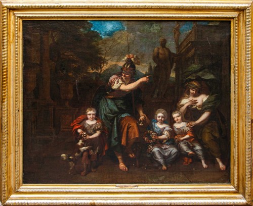 Graat Barend (1628–1708), L’Éducation de trois enfants