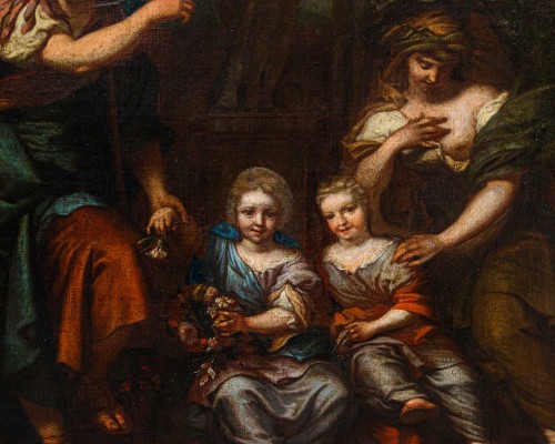 Graat Barend (1628–1708), The Education of Three Children - Paintings & Drawings Style 
