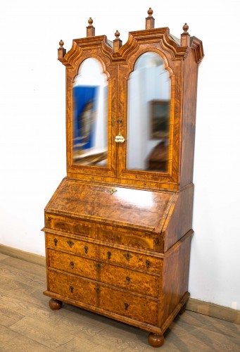 Furniture  - Bureau Bookcase circa 1815  Queen Anne style