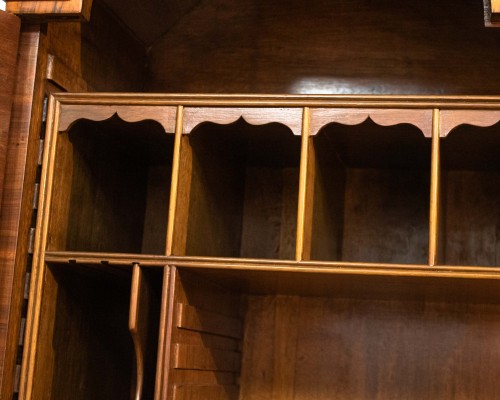 Antiquités - Bureau Bookcase circa 1815  Queen Anne style