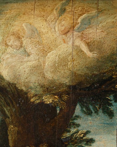 <= 16th century - Christoph Schwarz (1548 – 1592), Rest on the Flight into Egypt