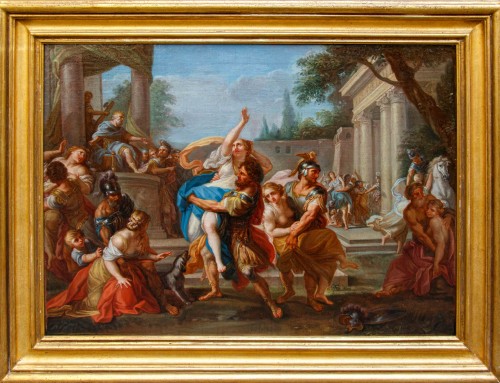 Placido Costanzi (1702 – 1759) L'Enlèvement des Sabines