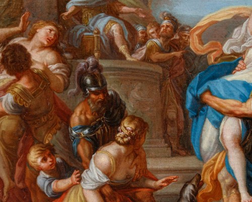 Placido Costanzi (1702 – 1759) L'Enlèvement des Sabines - Ars Antiqua