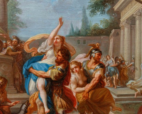 Placido Costanzi (1702 – 1759) L'Enlèvement des Sabines - 