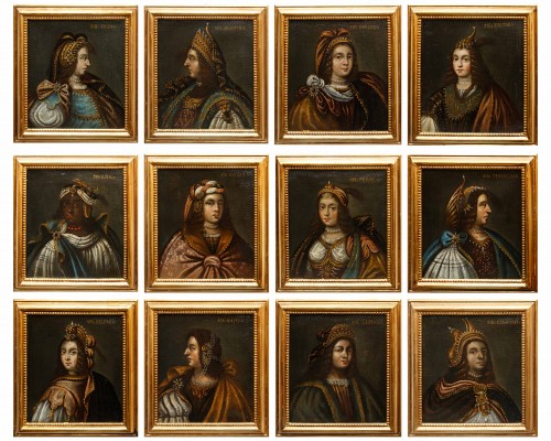Les Douze Sibylles, Piémont XVIIe siècle 