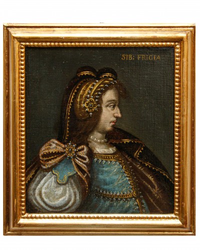 The Twelve Sibyls, Piedmont 17th century - Paintings & Drawings Style 