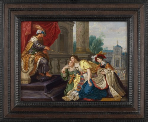 Esther devant Assuérus – Caspar van den Hoecke (c. 1585 – 1648)