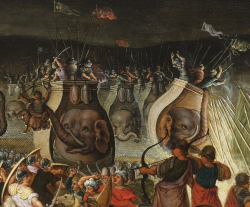 La Bataille de Zama – Otto van Veen (1556 – 1629) - Galerie Thierry Matranga