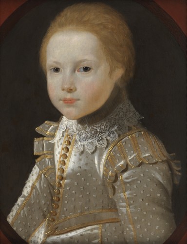Portrait of a boy around 1640 - Attributed to Bartholomeus van der Helst (1613 - 1670) - Paintings & Drawings Style 