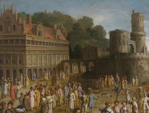 Antiquités - The Adoration of the Magi - Matteo Cristadoro (Agrigento c. 1635 - ?)