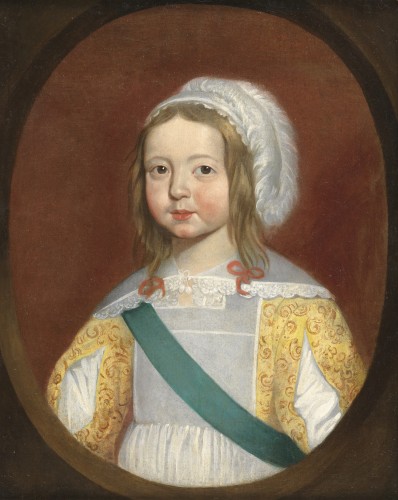 Louis XIV child c. 1643 - Henri Testelin (1616 - 1695) - Paintings & Drawings Style 