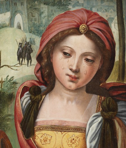 Marie Madeleine et Joseph d’Arimathie – Anvers 16e siècle, Pieter Coecke van Aelst I - 