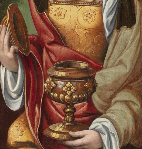  - Mary Magdalene and Joseph of Arimathea - Antwerp 16th century, Pieter Coecke van Aelst I