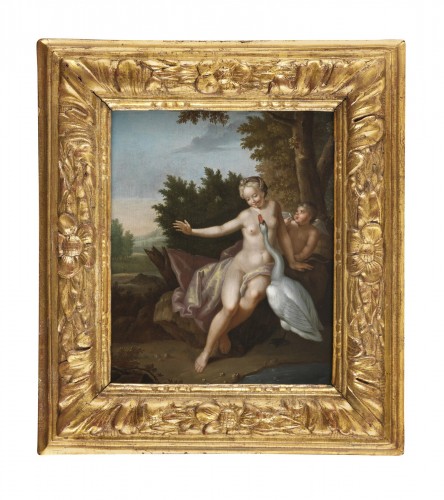 Leda and the Swan - Workshop of Nicolas Bertin (1667-1736)