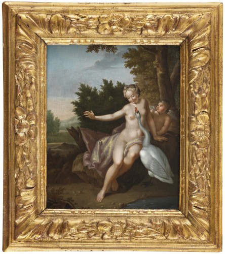 Leda et le Cygne – Atelier de Nicolas Bertin (1667-1736) - Galerie Thierry Matranga