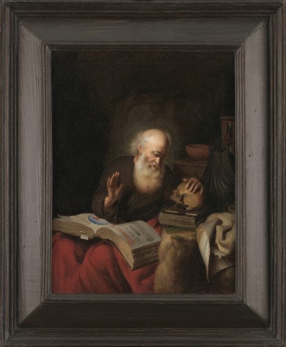 Saint Jerome in the desert - attributed to Salomon Koninck (1609 - 1656)