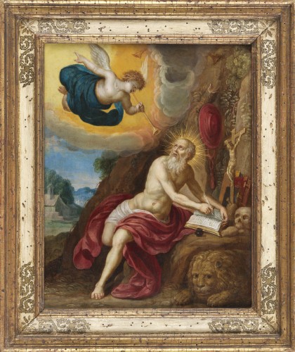 The vision of Saint Jerome - Frans Francken II (1581 - 1642)