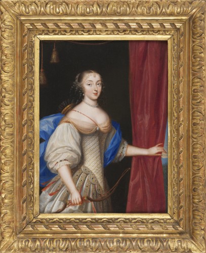 Presumed portrait of Ninon de Lenclos -Attributed to Louis Ferdinand Elle le Père c. 1640