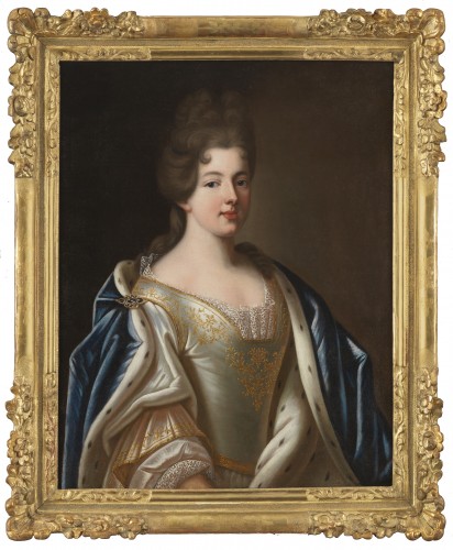 Portrait de Marie-Adélaïde de Savoie vers 1700, attribué à Pierre Gobert