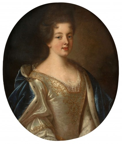 Portrait of Marie-Adélaïde de Savoie, circa 1700, attributed to Pierre Gobert - Louis XIV