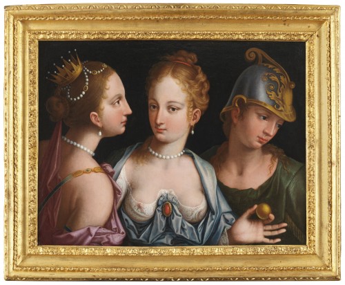 Le Jugement de Pâris – Seconde école de Fontainebleau