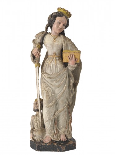 Saint Catherine of Alexandria, France mid-16th century