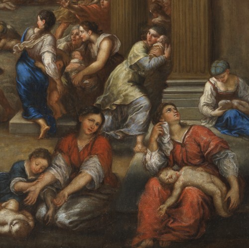 Le Massacre des Innocents – Attribué à François Nicolas de Bar (c. 1632 – 1695) - 