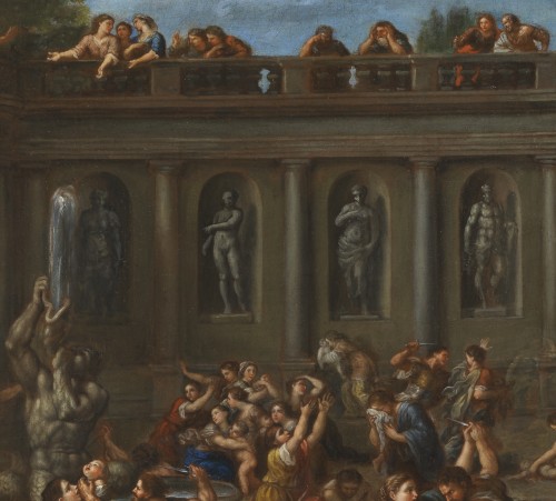 - Le Massacre des Innocents – Attribué à François Nicolas de Bar (c. 1632 – 1695)