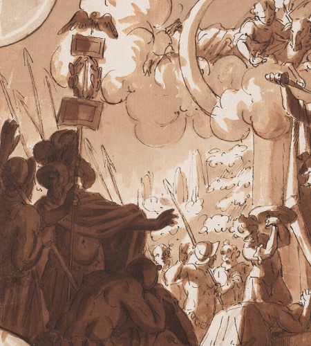 Le Sacrifice d’Iphigénie – Ecole italienne du XVIIIe siècle - Galerie Thierry Matranga