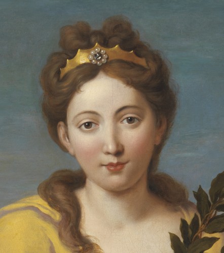 Tableaux et dessins Tableaux XVIIe siècle - Calliope, Muse de la Poésie épique – Louis de Boullogne le Jeune (1654 – 1733)