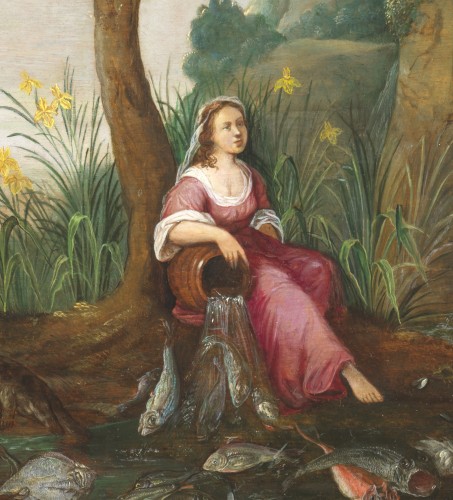 Tableaux et dessins Tableaux XVIIe siècle - Allégorie de l’eau - attribué à Adriaen van Stalbemt (1580 - 1662)