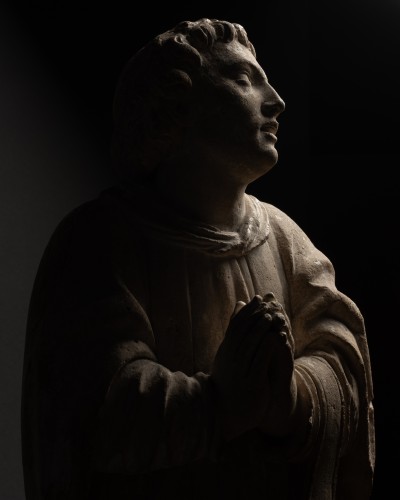 Saint homme en prière – France XVe siècle - Renaissance