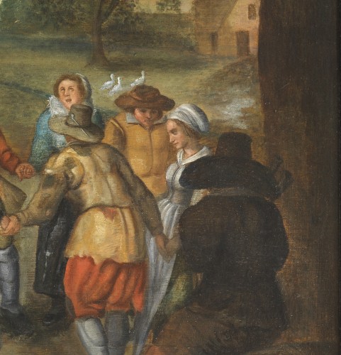  - Réjouissances paysannes - Ecole flamande vers 1600, cercle de Marten van Cleve (1527 – 1577/81)