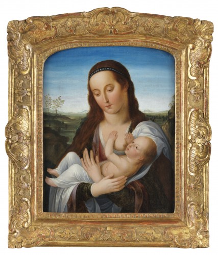 Mary Lactans, Bruges school circa 1600