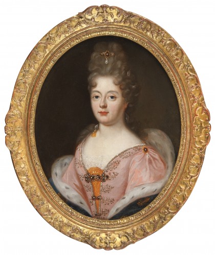 Portrait de princesse – école française du XVIIe siècle