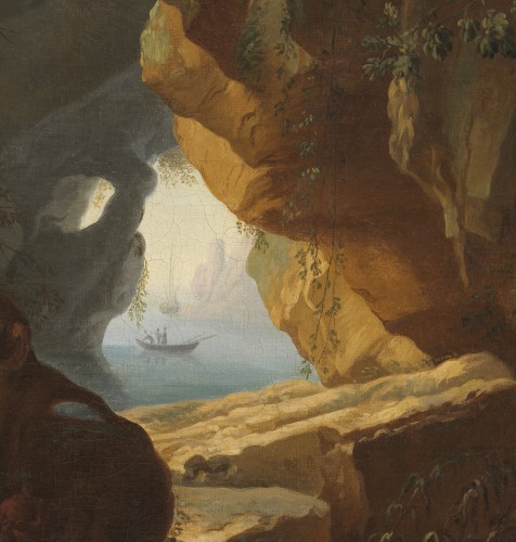 XVIIIe siècle - Pêcheurs à l’abri des falaises – Claude Joseph Vernet (1714 – 1789)