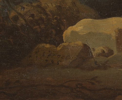 Louis XV - Pêcheurs à l’abri des falaises – Claude Joseph Vernet (1714 – 1789)