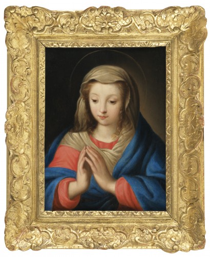 Vierge en prière – Ecole italienne, région des Marches, XVIIe siècle