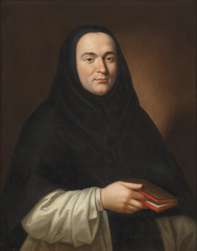 Dominicain au bréviaire – Attribué à Louis Tocqué (1696 – 1772) - Tableaux et dessins Style Louis XV