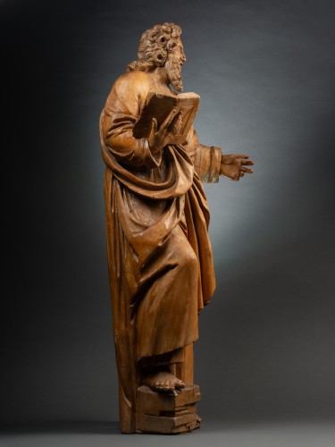 Sculpture Sculpture en Bois - Saint apôtre, Allemagne du Sud fin du XVIIe siècle