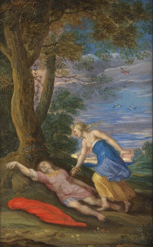 Pyrame et Thisbé – Hendrick van Balen (1575 – 1632) - Tableaux et dessins Style 