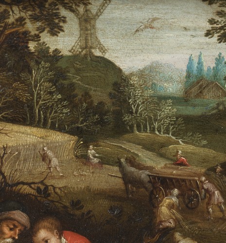 Allégorie de l’été – Ecole flamande, première moitié du 17e siècle - Galerie Thierry Matranga