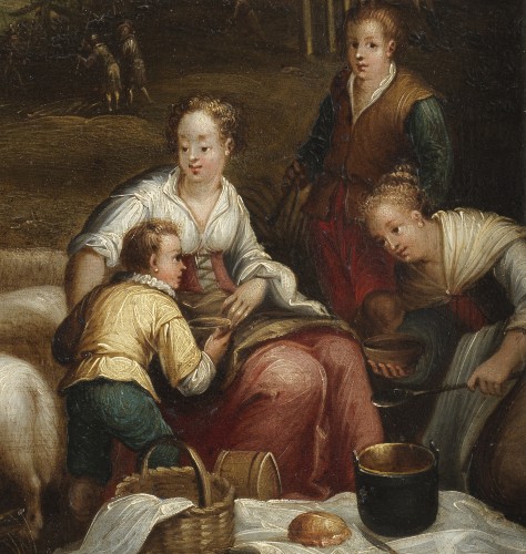 XVIIe siècle - Allégorie de l’été – Ecole flamande, première moitié du 17e siècle