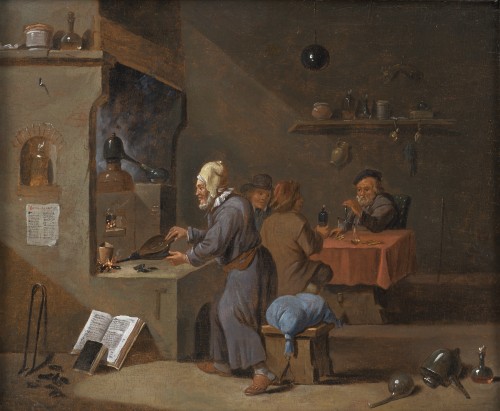 L’alchimiste dans son cabinet – Thomas van Apshoven (1622 – 1664)
